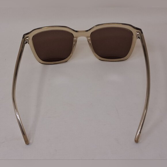 Saint Laurent Womens Sunglasses Transparent Lt Brown Square SL 457 004 53-20-145 - Picture 13 of 14